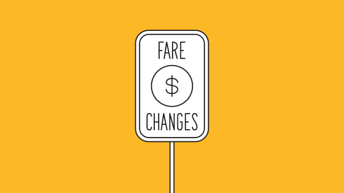 Fare Changes