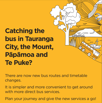 Refreshed bus network now launched in Tauranga